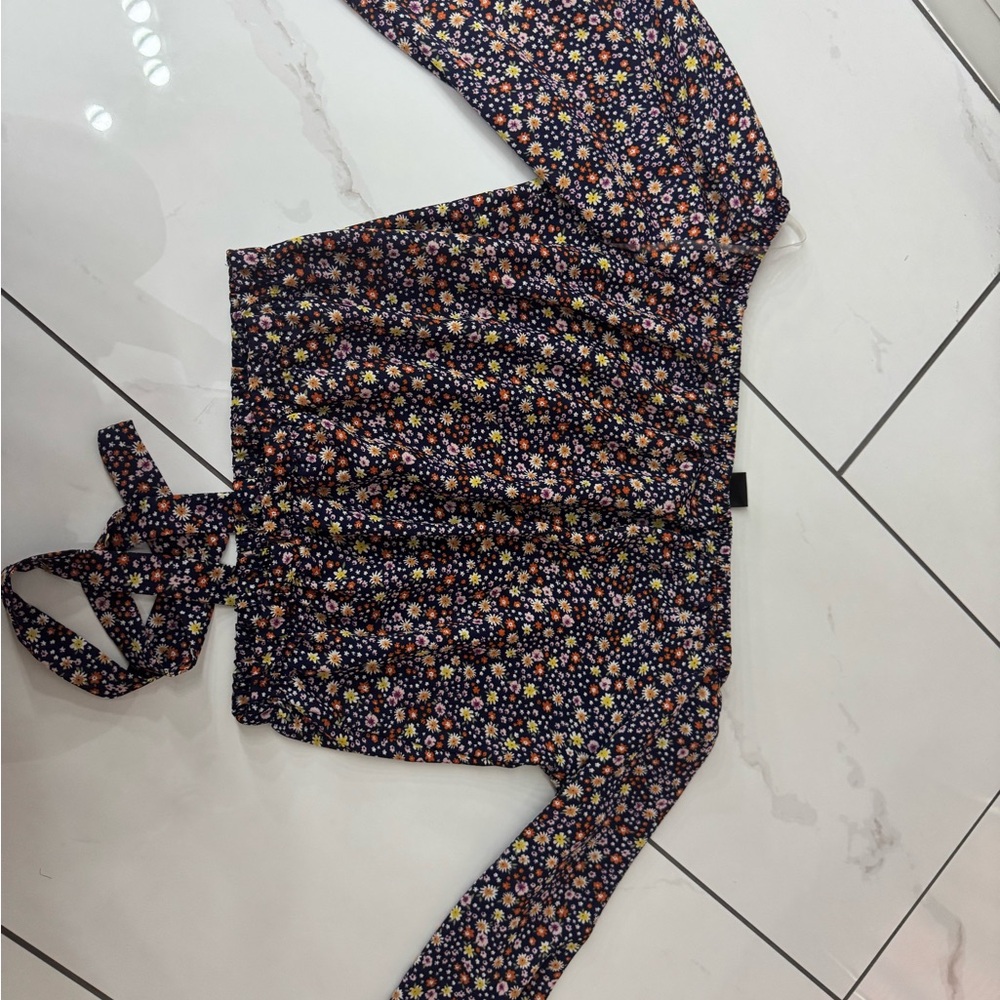 Rue21 Floral Long Sleeve Top - Multicolor